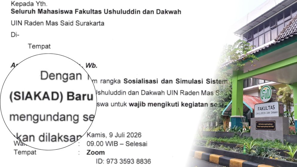 Dekan FUD UIN Surakarta : Seluruh Mahasiswa FUD Wajib Ikut !