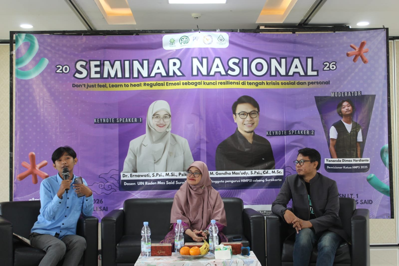 HMPS PI UIN Surakarta: Don't Just Feel, Learn to Heal